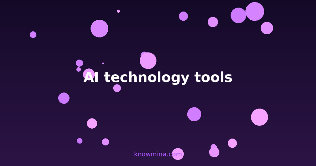 AI technology tools
